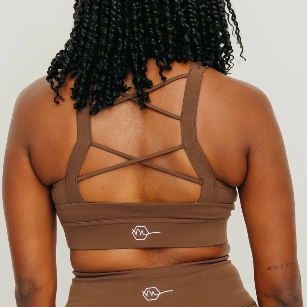 Fearless Sports Bra - Brown | MT LUXE × 1
S fits more like M